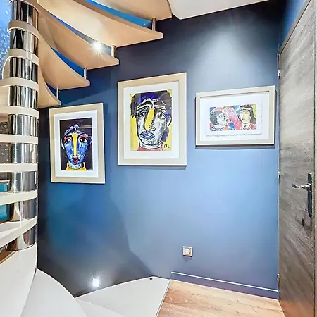 Semesterbostad House With Rooftop Eiffel Tower View *